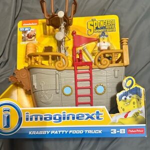 Fisher-Price Imaginext SpongeBob SquarePants Krabby Patty Food Truck
